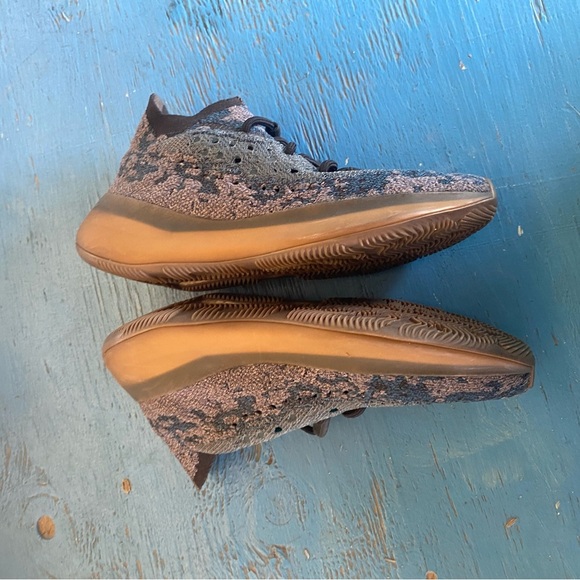 Adidas Camouflage Sneakers in Blue and Brown Yeezy - Picture 1 of 6